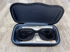 GUCCI GG1325S 001 Black Gray 54 mm Women's Sunglasses w/ Case