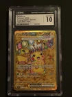 Pokémon TCG Pikachu EX Surging Sparks Holo Hyper Rare Gold 247/191 CGC Gem 10