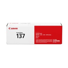 Canon Genuine 137 Replacement Toner Cartridge - Black