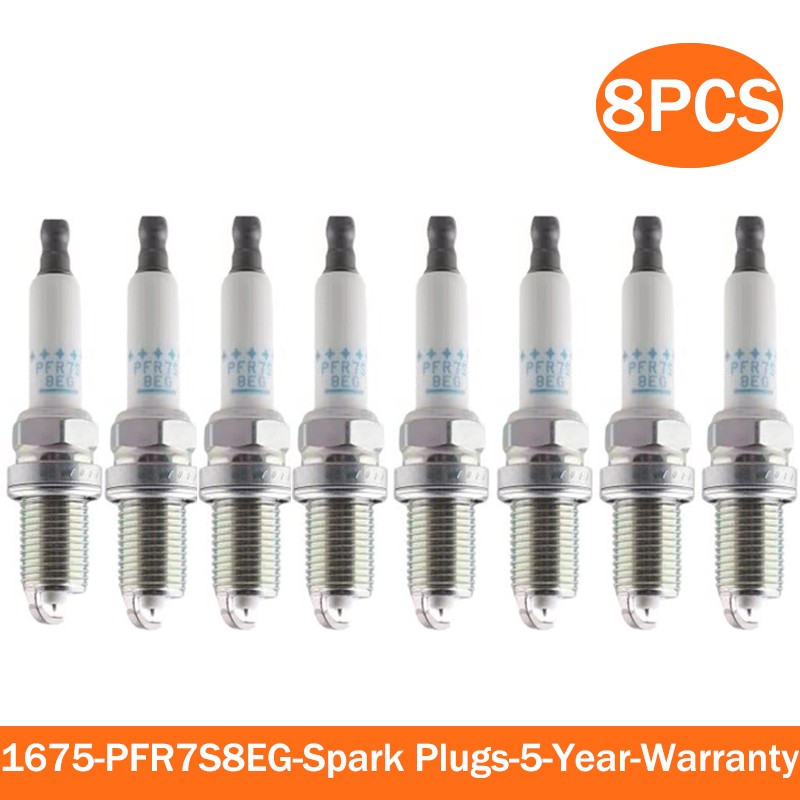 8x Spark Plugs  For ngk VW Audi Laser Platinum Pre-Gapped PFR7S8EG/1675