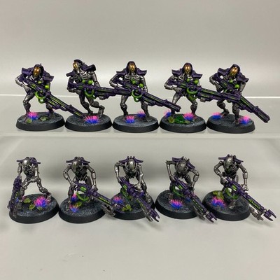5 NECRON DEATHMARKS/WARRIORS WARHAMMER GAMES WORKSHOP 40K 40.000 NECRONS SQUAD