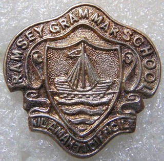1928 Hallmarked Silver Ramsey Grammar School Isle of Man Skipping Race 1st Badge