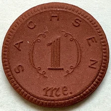 1921 Porcelain Germany 1 Mark Sachsen