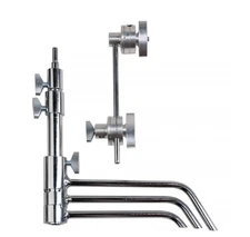 Matthews 5" Pocket C-Stand #249560 Chrome Stand