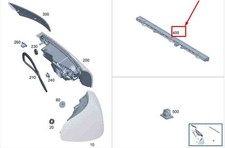 MERCEDES-BENZ GLC X254 Dritte Bremsleuchte hinten A2549061101 NEU ORIGINAL
