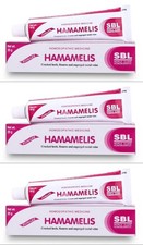 3 x SBL HAMAMELIS Ointment 25g Cream Homeopathic Piles Wellness