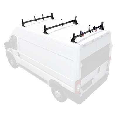 For Ram ProMaster 1500 14-25 Vantech H1343B H1 Series Mid Size Cargo Rack System