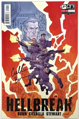 Hellbreak #1- 1st Print Cover A Signed by Cullen Bunn w/COA Oni Press Hell Break