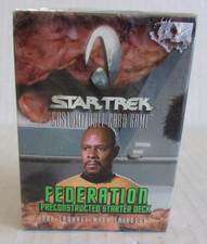 Brand New Sealed Star Trek CCG Federation Starter Deck Trouble With Tribbles