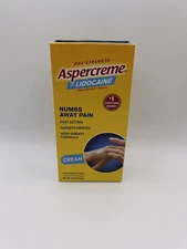 Aspercreme Pain Relief Cream with 4% Lidocaine Cream 4.3 Oz