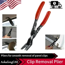 Car Trim Clip Removal Headlight Repair Door Panel Retainer Remover Tool Pliers