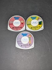Lot of 3 Sony PSP UMD Disc Lot Family Guy Seasons 1  2 UMD Disc Only