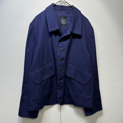 LIMI feu Blouson Yohji Yamamoto Asymmetrical Design Jacket Size S 