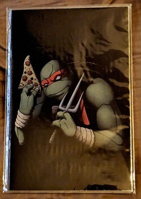 TMNT #1 Javan Jordan Tupac Homage  Signed  Kevin Eastman with COA Virgin Raphael