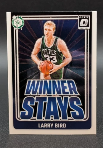 2024-25 Panini Donruss Optic Winner Stays #19 Larry Bird Boston Celtics