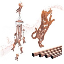 Wind Chimes for Outside,Gifts for Women Men/Memorial Gifts/Birthday Cat
