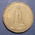 1994 Canada $1 Dollar "Remembrance - National War Memorial" Loonie