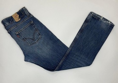 Levi s 506 Standard Fit Jeans Blue Denim Straight Leg Authentic Levi Strauss