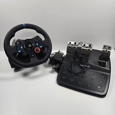 Logitech G29 Driving Force Gaming Steering Wheel and Pedals for PS5, PS4 and PS3