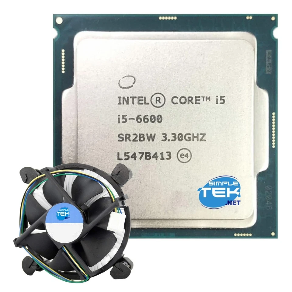 Intel Core i5-6600 SR2L5 3.3GHZ Max 3,90HGHZ LGA1151 V1 CPU 4C/4T Processor - Image 3 of 4