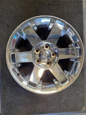 2009-2012 Dodge Ram 1500 Wheel Rim 20x9 Chrome Clad 6 Spoke Aluminum Oem 2009-2012 Dodge Ram 1500 Wheel Rim 20x9 Chrome Clad 6 Spoke Aluminum Oem