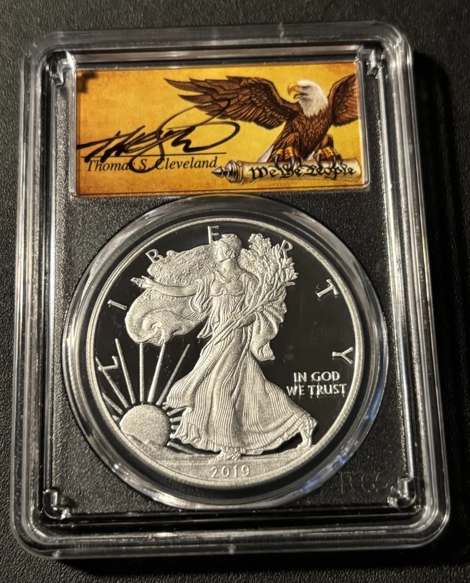25+ American Eagle PR 70 Graded 2019 Silver Bullion Coins for sale