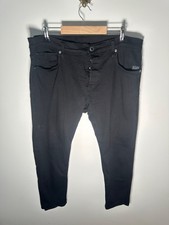 G-STAR Men's Jeans Black 3301 Straight jeans RRP £80 W36 L30