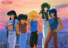 Saint Seiya Shitajiki Pencil Board mousepad sottofoglio - Shingo Araki