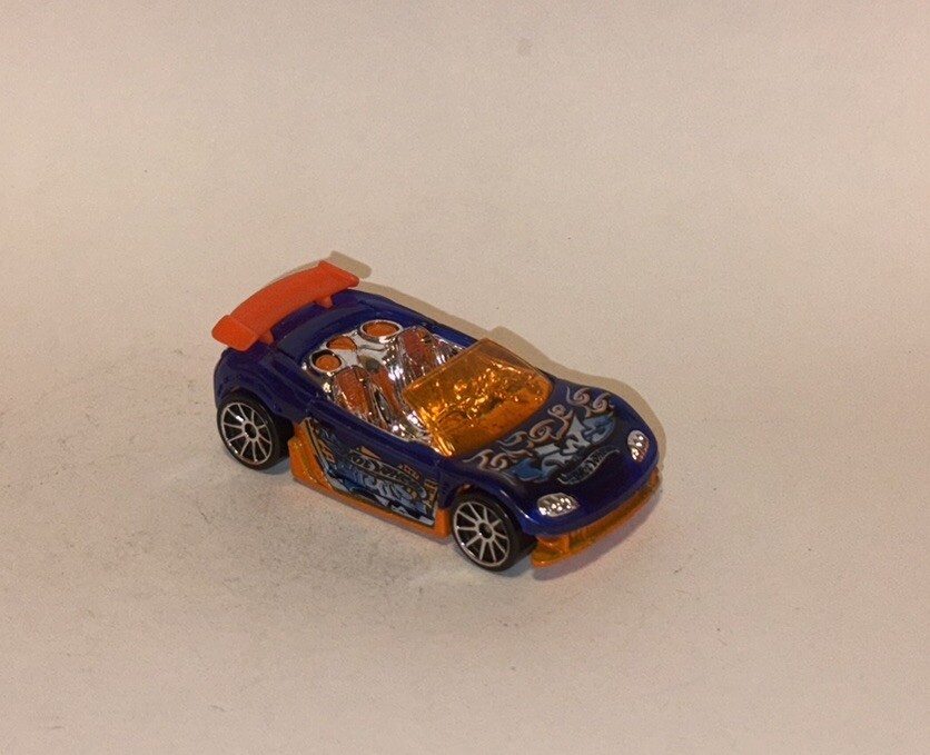 HOT WHEELS Loose Trak-Tune (Clear Blue Version)