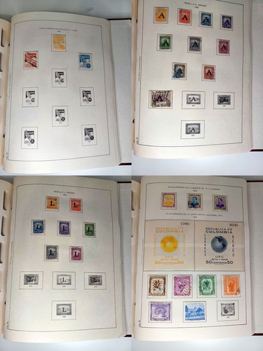 Colombia Classics Stamps complete album 1859-1958 108 pages with 433 stamps - Picture 12 of 18
