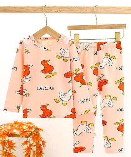 Kids Pajama Set – Long Sleeve Organic Cotton Sleepwear for Boys & Girls (2–5 Y) - Picture 86 of 116
