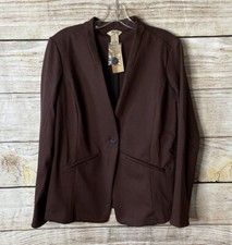 Duluth Trading Women's Ponte Pro Jacket / Blazer Size 4 New Nwt