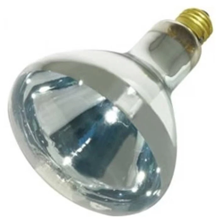 GE 48069 125 Watt R40 Infrared Heat Reflector Light Bulb Lamp - Pack of 24 - Image 2 of 3