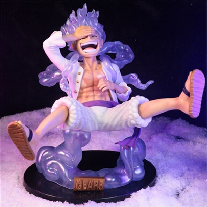 Anime One Piece Fifth Gear 5 Monkey D Luffy Nika Action Figure Statue Toy  5th US