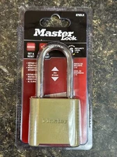 Master Lock Resettable Combination Padlock New Sealed