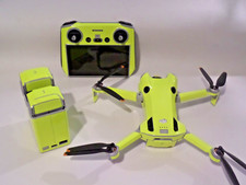 DJI Mini 4 Pro wrap, skin. In fluorescent  yellow. For your Drone+Hub+Remote