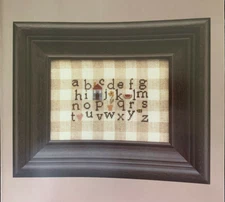 Twisted Threads Cross Stitch PATTERN Only Summer Gingham