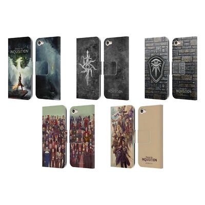 OFFICIAL EA BIOWARE DRAGON AGE INQUISITION GRAPHICS LEATHER BOOK CASE iPOD TOUCH