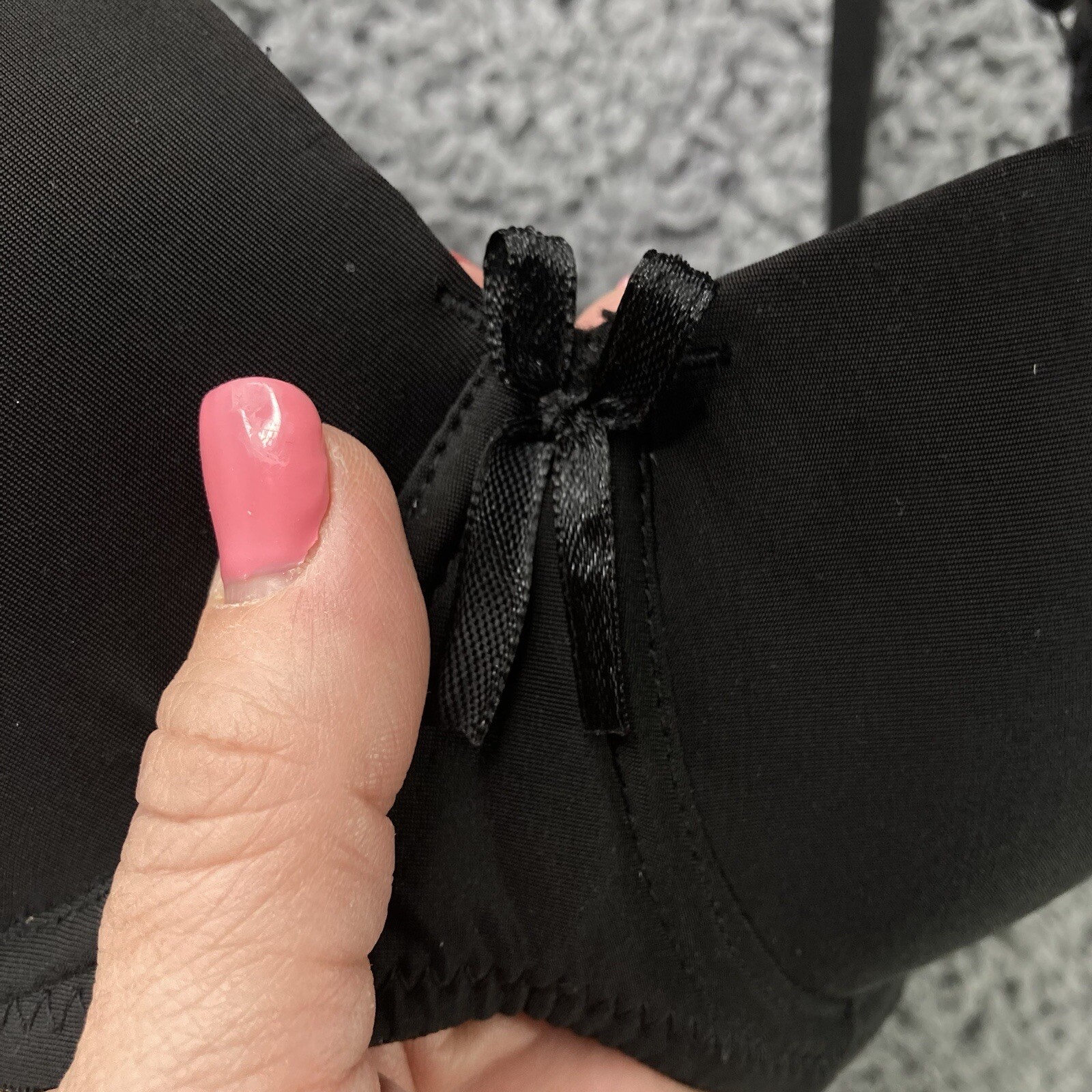 Sofra Padded Underwire Molded Cup Black Push Up B… - image 5