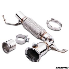 STAINLESS STEEL EXHAUST DE CAT