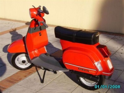 Piaggio Vespa Telaio Vespa Pk 50 Xl SELLA LUNGA MARRONE BIPOSTO