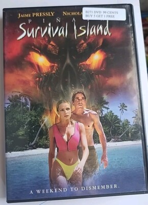 Pinata: Survival Island DVD Horror Jamie Pressly Nicholas Brendon