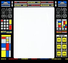 Gorf Arcade Monitor Bezel
