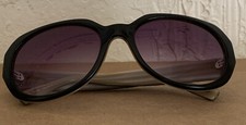 Fossil Sunglasses Hannah 3 PS4139 104 Gradient Lenses Black Frame Women Ladies