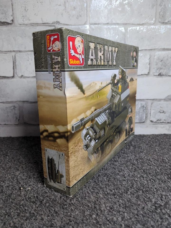 Sluban Army Tank M38-B0302 Construction Toys 178pcs New And Sealed  - Image 2 of 4