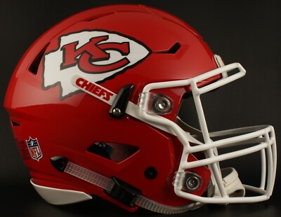 KANSAS CITY CHIEFS NFL Riddell SPEEDFLEX Authentic Gameday Football Helmet