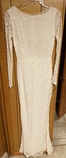 white dress long sleeve
