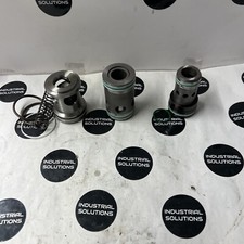 (3) MOOG Hydrolux Hydraulic Cart. Valve  Assy’s, Part Numbers Unknown Mixed Lot