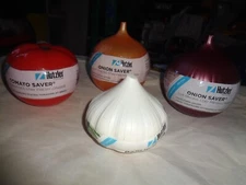 HUTZLER ONION,TOMATO,GARLIC SAVER STORAGE CONTAINERS YOUE CHOICE NEW