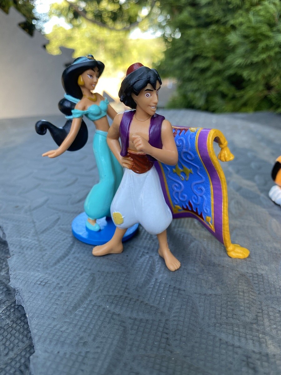 DISNEY PARKS Aladdin 7 Pcs Play Set Toy Action Figures Includes